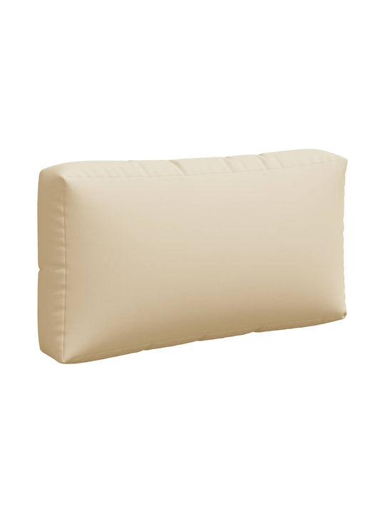 vidaxl Pallet Cushions 3 Pieces Black Fabric