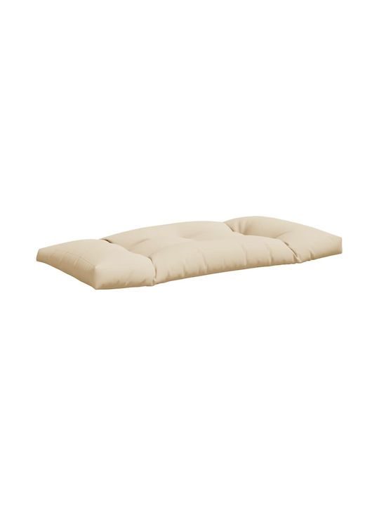 vidaxl Pallet Cushions 3 Pieces Black Fabric