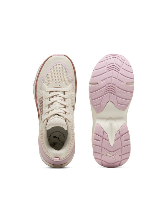 Divine Metal Sport Shoes Running Beige