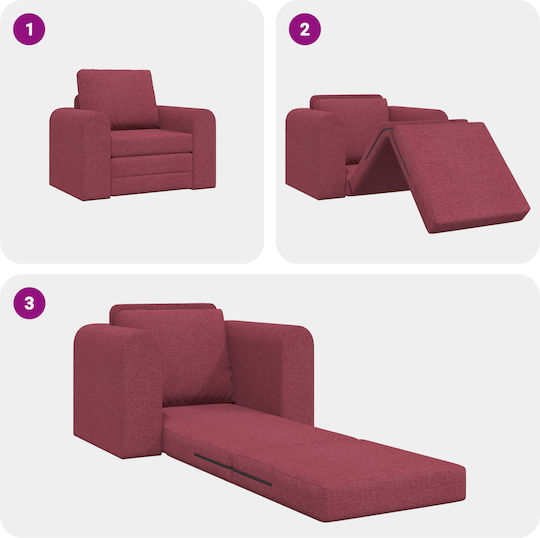 Schlafsessel Bordeaux 98x71x83cm