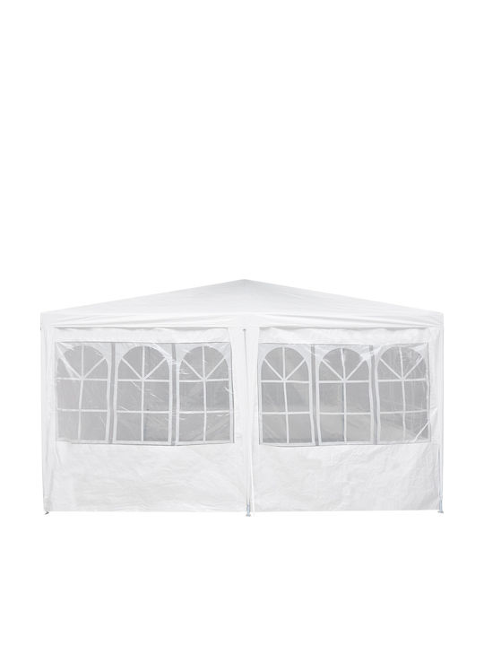 vidaXL Gazebo Garten Weiß 8x4m