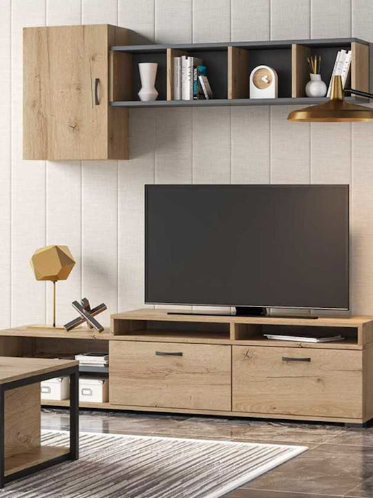 Wohnzimmer TV-Einheit No43 Ink L180xB44.5xH33cm