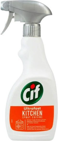 Cif Ultrafast Spray de Curățare pentru Bucătărie 500ml 1buc
