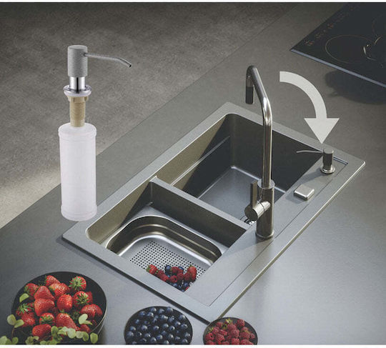 Alveus Dispenser Πλαστικό Μαύρο 500ml