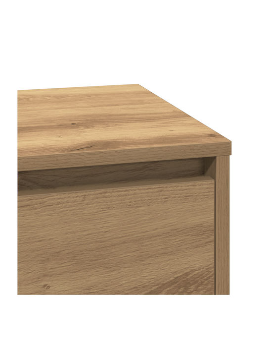 Συρταριέρα Креватокамарас Дървена Walnut 71x34.5x75бр