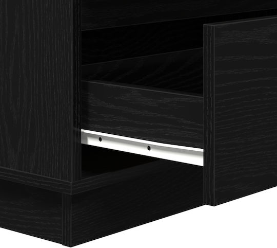 Συρταριέρα Креватокамарас Дървена Black Oak 71x34.5x75бр