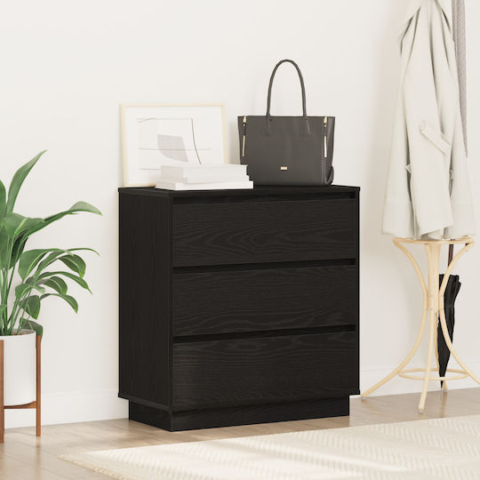 Συρταριέρα Креватокамарас Дървена Black Oak 71x34.5x75бр