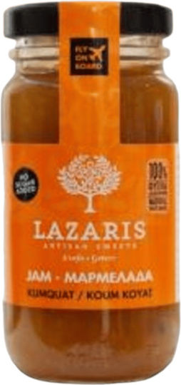 Lazaris Jam Kumquat No Sugar Added 110gr