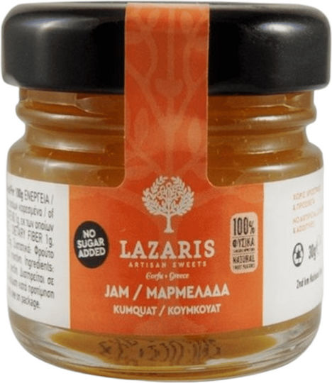 Lazaris Jam Kumquat No Sugar Added 30gr