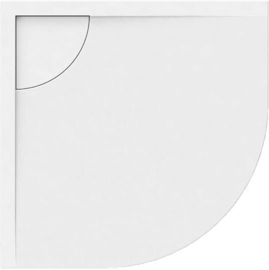 Karag Element U-Shaped Acrilic Duș 90x90cm Albă