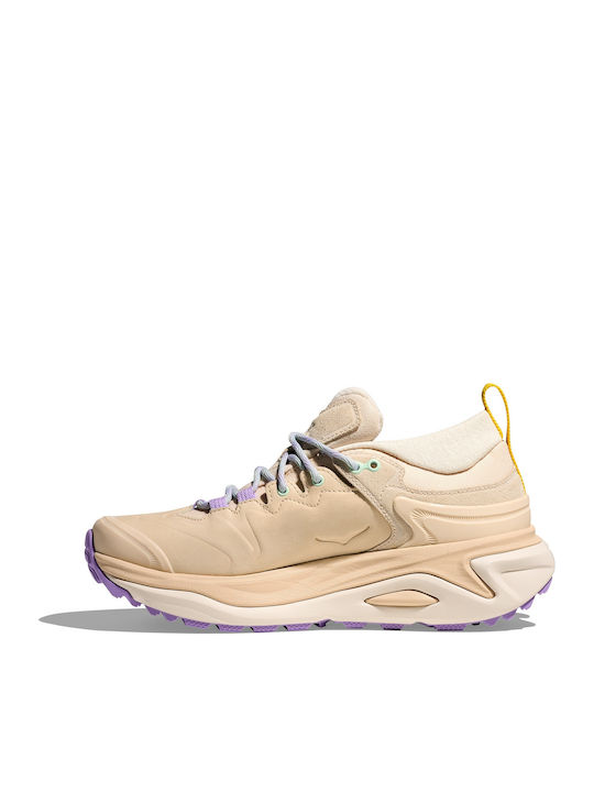 Hoka Kaha Frauen Wanderschuhe Gore-Tex-Beige