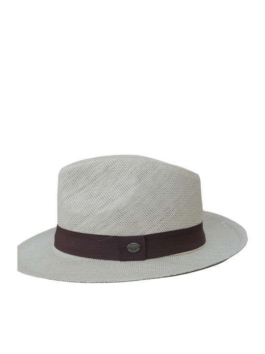 Textil Pălărie pentru Bărbați Fedora Bej M5549