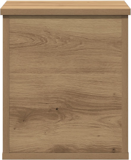 vidaXL Wooden Decorative Trunk Brown 30x35x35cm