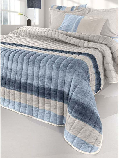 Guy Laroche Santiago Κουβερλί Υπέρδιπλο Denim 220x240cm