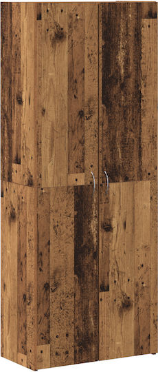 Büroaufbewahrungsschrank aus Holz 60x32x153cm