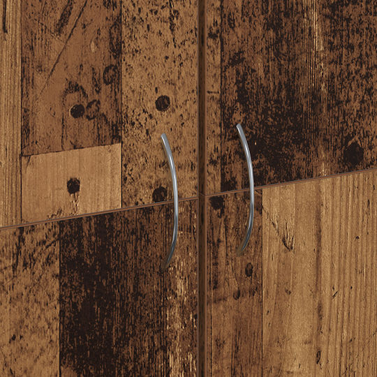 Büroaufbewahrungsschrank aus Holz 60x32x153cm