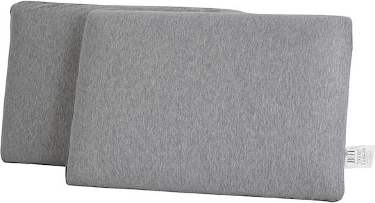 Beauty Home Μαξιλάρι Ύπνου Memory Foam 60x40x13cm 2τμχ