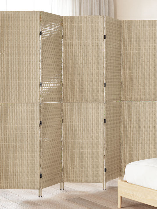vidaXL Διακοσμητικό Παραβάν Ξύλινο 245x180cm