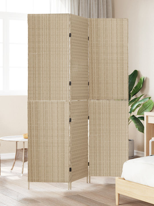 vidaXL Διακοσμητικό Παραβάν Ξύλινο 147x180cm