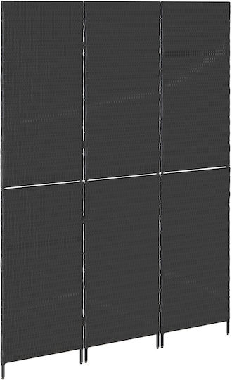 vidaXL Dekorativer Raumteiler aus Leinwand 146x180cm
