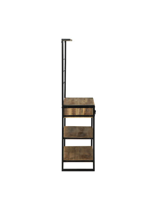 Raft Coloană de Bucătărie Maro 80x40x160buc