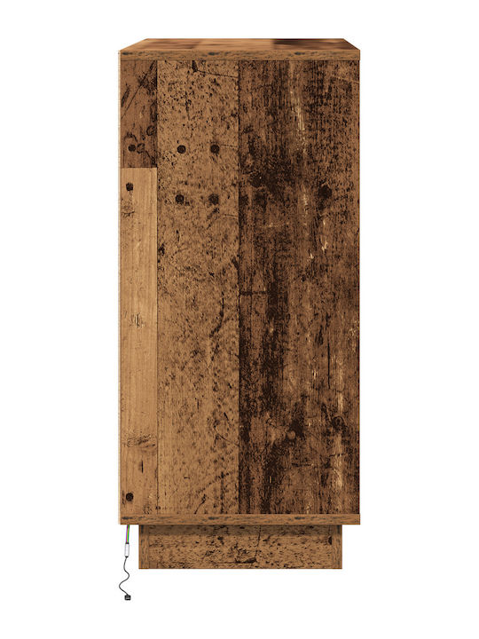 Solid Wood Console Table Coffee L71xW34.5xH75cm
