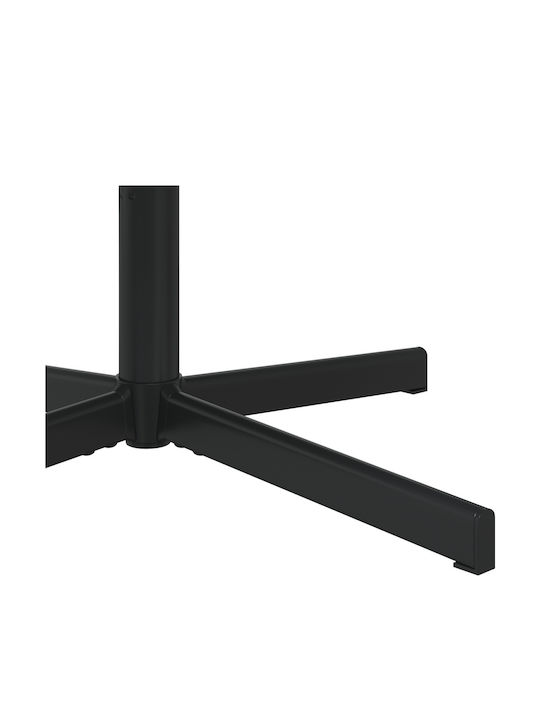 Rotativă Scaun Vizitator în Culoare Maro 63x75x76cm 1buc