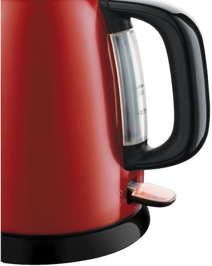 Russell Hobbs Plus Βραστήρας 1lt 2400W Κόκκινος