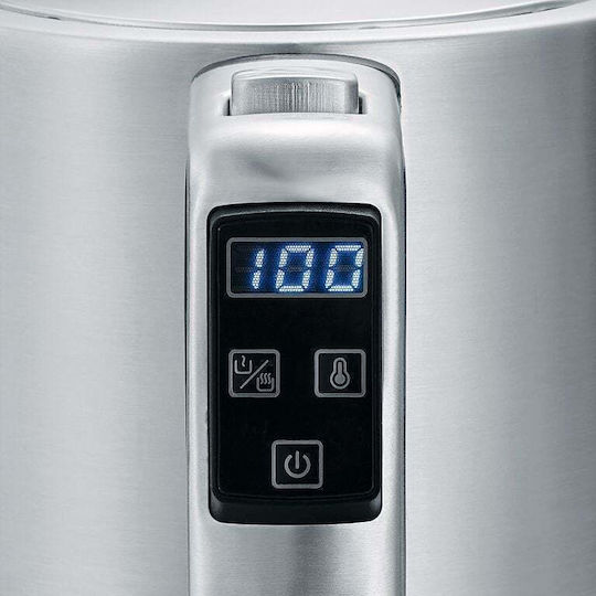 Severin WK 3418 Електрическа Кана 1.7л 3000W Сребриста