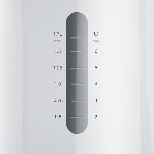 Braun Електрическа Кана 1.7л 2200W Бяла