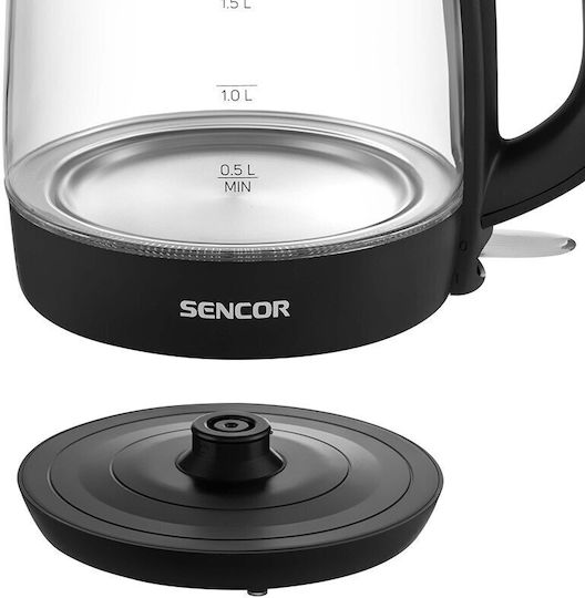 Sencor Βραστήρας 1.7lt 2200W Μαύρος