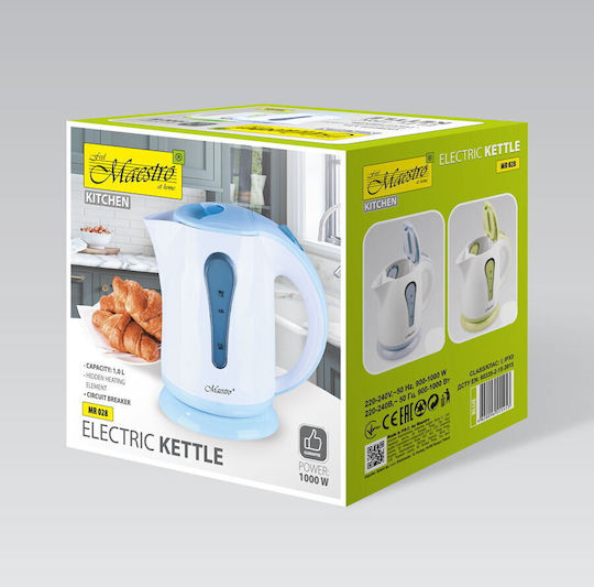 Maestro MR-028 Kettle 1lt 1000W Green