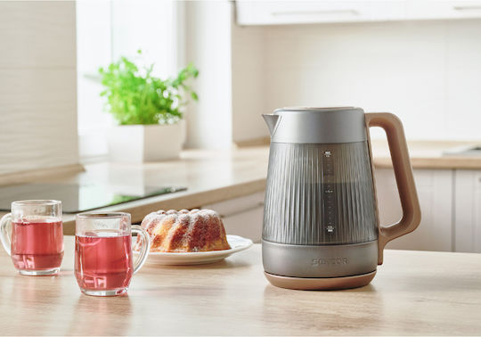Sencor Βραστήρας 1.7lt 2000W Μαύρo/Καφέ
