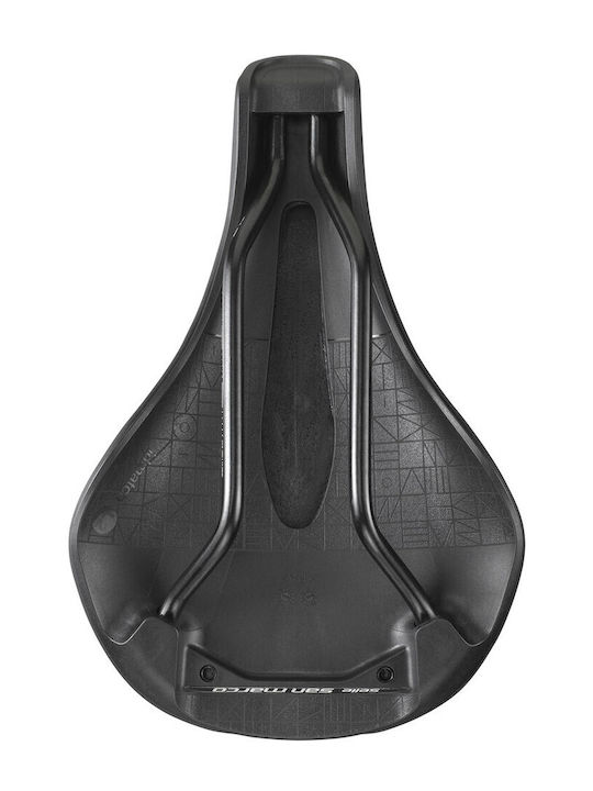 Selle San Marco Mantra Dynamic Σέλα Ποδηλάτου Carbon Μαύρη 244 x 154 mm