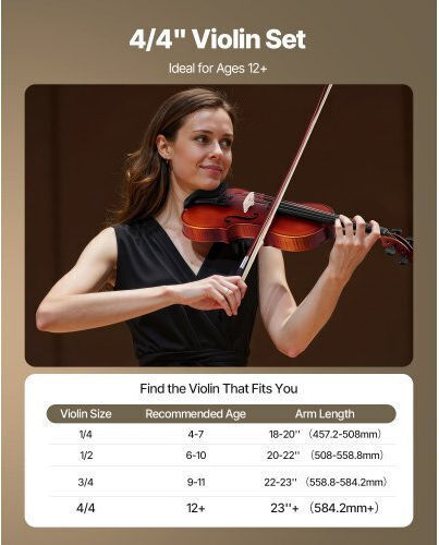 Vevor Violin 4/4