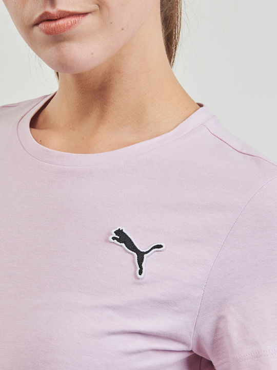 Better Women's Athletic Blouse Short Sleeve Lilacc