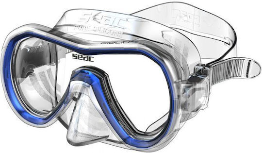 Seac Giglio Diving Mask Silicone with Snorkel Transparent