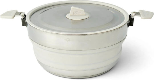 Detour Stainless Steel Collapsible Pot 5L Sea To Summit
