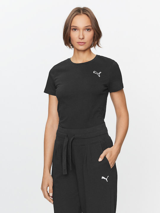 Better Women's Athletic Blouse Short Sleeve Black