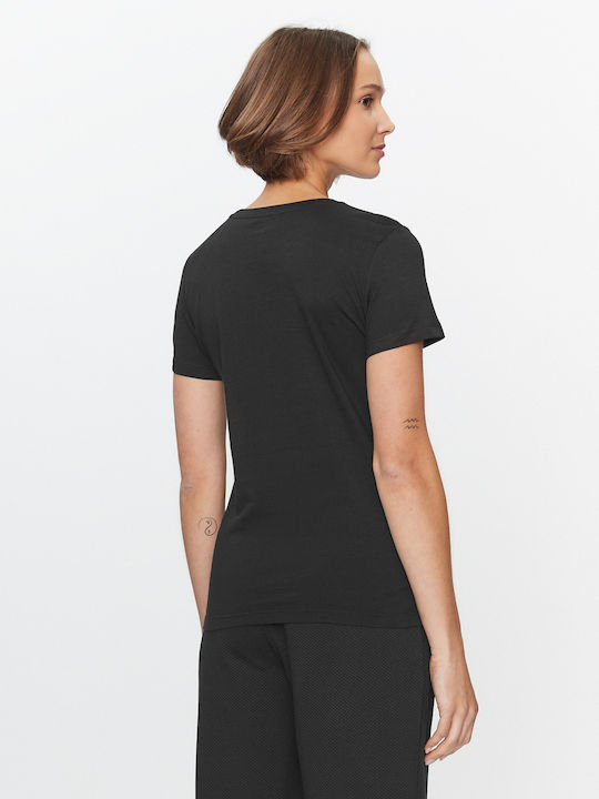 Better Women's Athletic Blouse Short Sleeve Black