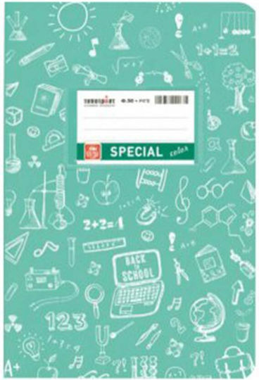 Typotrust Heft Geregelt B5 50 Blätter Special Doodle Veraman 1Stück (Μiverse Designs)