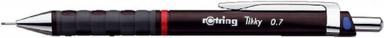 Rotring Tikky Mechanical Pencil for Drawing Plastic 1pcs Burgundy