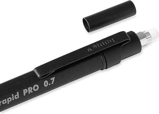 Rotring Rapid Pro Mechanical Pencil for Drawing Metallic 1pcs Black