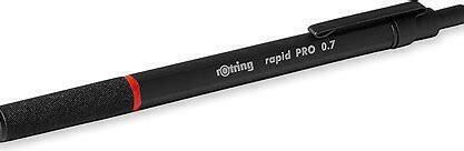 Rotring Rapid Pro Mechanical Pencil for Drawing Metallic 1pcs Black