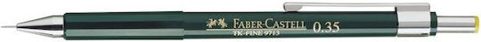 Faber-Castell TK-Fine 9713 Μηχανικό Μολύβι Σχεδίου Μεταλλικό 0.35mm 1τμχ Πράσινο