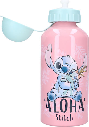 Miniware Παιδικό Παγούρι Lilo & Stitch Ανοξείδωτο Ροζ 500ml (Διάφορα Σχέδια/Χρώματα)