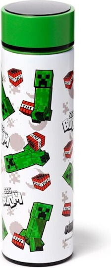 Θερμός Ψηφιακή Ένδειξη Θερμοκρασίας Minecraft Sss...boom 450ml Puckator