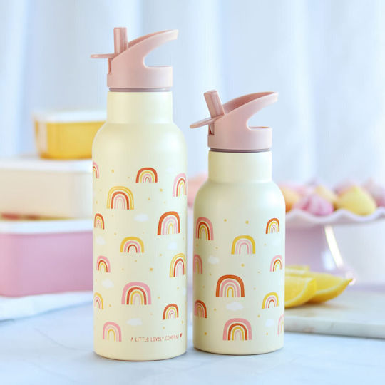 Eine Kleine Liebesgesellschaft Dbssra37 Edelstahl Trinkflasche Regenbogen Thermosflasche