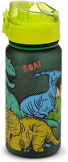 Puckator Dinosauria Kids Water Bottle Thermos Dinosaur Plastic 350ml