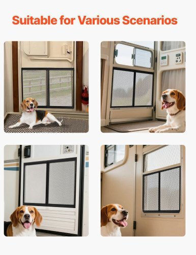 Vevor Divider Dog in Black Color 67.31 x 50.8cm